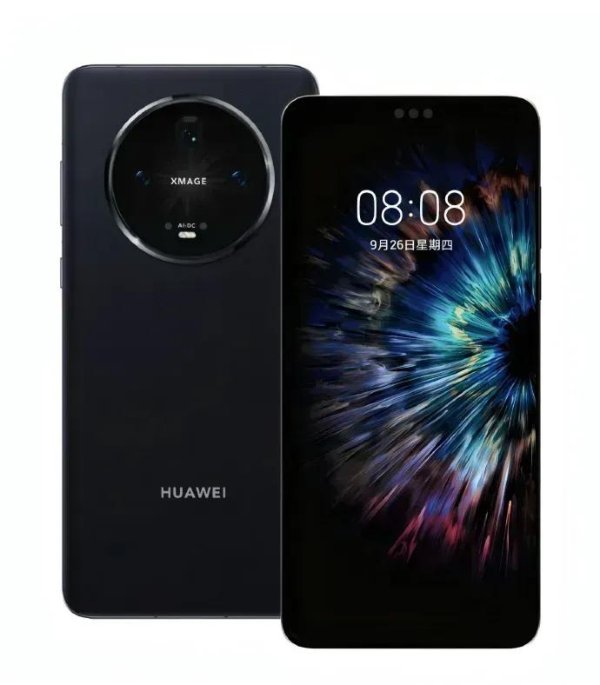 涨中宝 华为Mate 80系列设计曝光: 延续星环造型