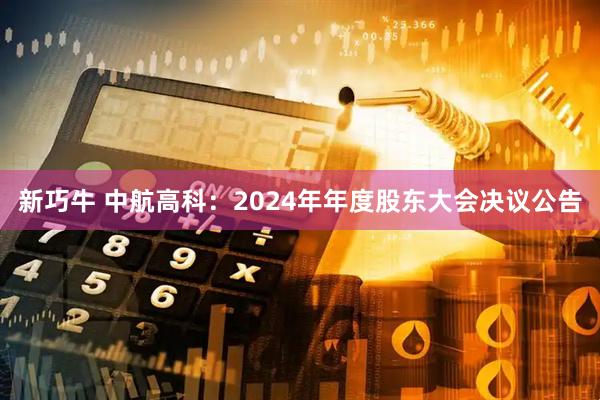 新巧牛 中航高科：2024年年度股东大会决议公告